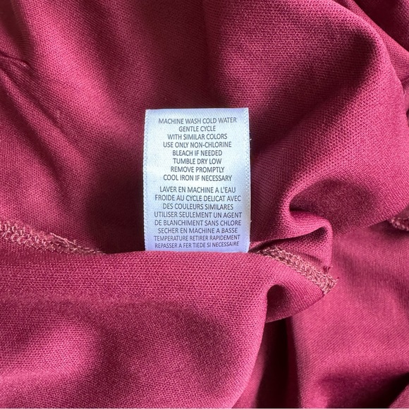 NWT ~ AVA & YELLY BURGUNDY PARTY DRESS - Picture 6 of 9